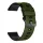 Garmin quick release szilikon óraszíj bicolor (22 mm) – Sötétzöld-fekete