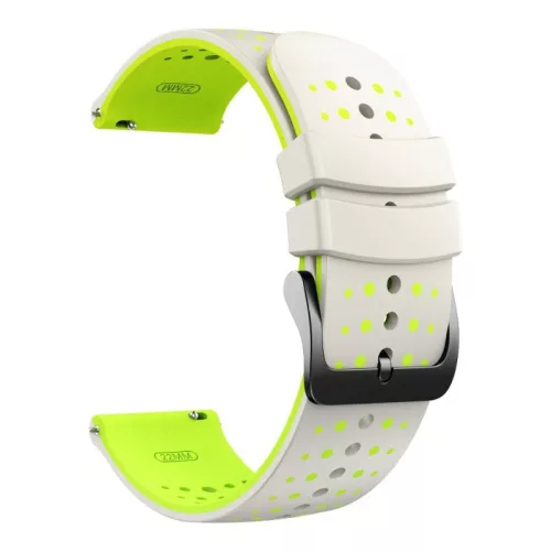 Garmin szilikon óraszíj bicolor (22 mm) – Csillagfény – (Quick Release)