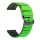 Garmin quick release szilikon óraszíj bicolor (22 mm) – Világoszöld-fekete