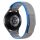 Xiaomi Mi Watch S1/S2/S3/Active 22mm tépőzáras szövet okosóra szíj
