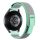 Xiaomi Mi Watch S1/S2/S3/Active 22mm tépőzáras szövet okosóra szíj