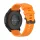 Szilikon óraszíj (22 mm) – Narancs – Garmin quick release