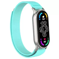 Xiaomi Mi Band 8/9/10 tépőzáras szövet pótszíj