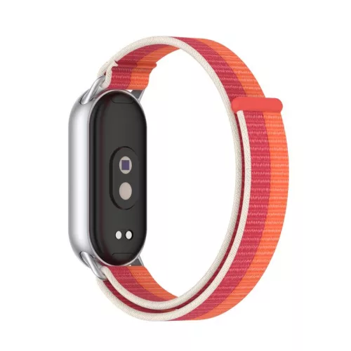 Xiaomi Smart Band 8/9/10 kompatibilis tépőzáras szövet szíj