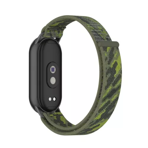 Xiaomi Smart Band 8/9/10 kompatibilis tépőzáras szövet szíj