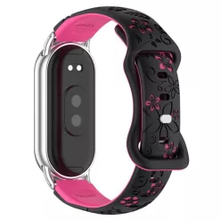   Xiaomi Smart Band 8/9/10 lézergravírozott szilikon pótszíj