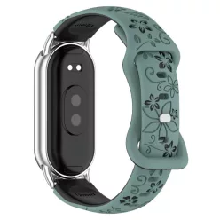   Xiaomi Smart Band 8/9/10 lézergravírozott szilikon pótszíj