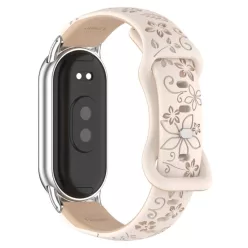   Xiaomi Smart Band 8/9/10 lézergravírozott szilikon pótszíj