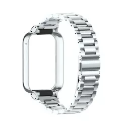   Xiaomi Smart Band 9 Pro fém szíj védőkerettel férfiaknak