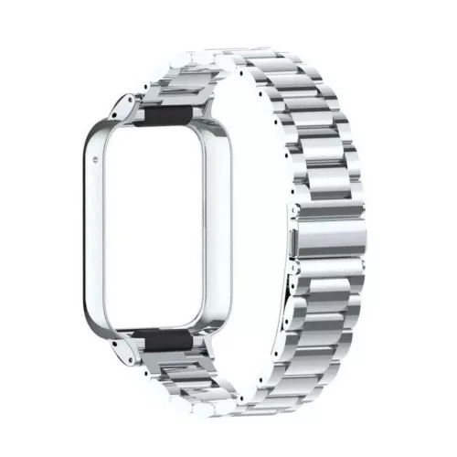 Xiaomi Smart Band 9 Pro fém szíj védőkerettel férfiaknak