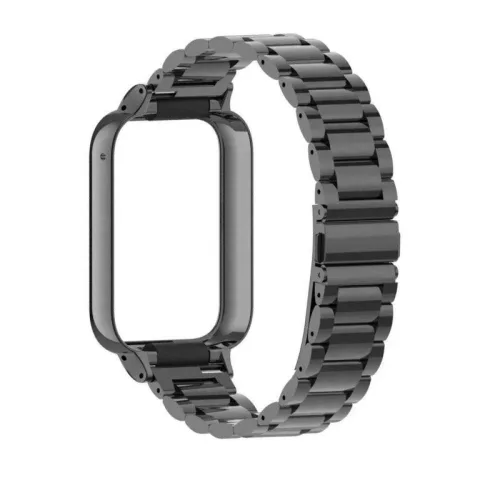 Xiaomi Smart Band 9 Pro fém szíj védőkerettel férfiaknak