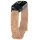  Xiaomi Smart Band 8/9/10 lézergravírozott szilikon okoskarkötő pótszíj - tejeskávé (virág minta)