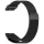 Garmin Quickfit 20mm szíj - fekete - milánói fém szíj