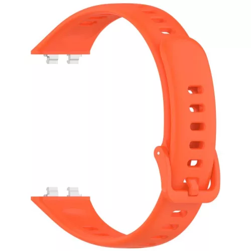 Huawei Band 11 / 11 Pro kompatibilis szilikon pótszíj - narancs
