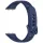 Huawei Band 11 / 11 Pro kompatibilis szilikon pótszíj - sötétkék
