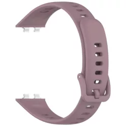   Huawei Band 11 / 11 Pro kompatibilis szilikon pótszíj - füstös lila