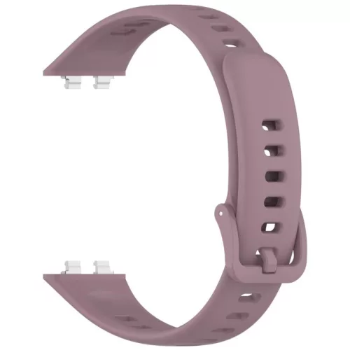 Huawei Band 11 / 11 Pro kompatibilis szilikon pótszíj - füstös lila
