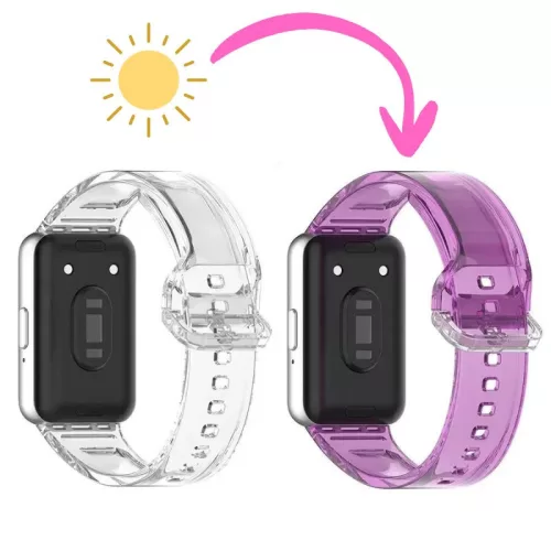 Samsung Galaxy Watch Fit 3 színváltós szilikon pótszíj