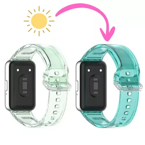 Samsung Galaxy Watch Fit 3 színváltós szilikon pótszíj