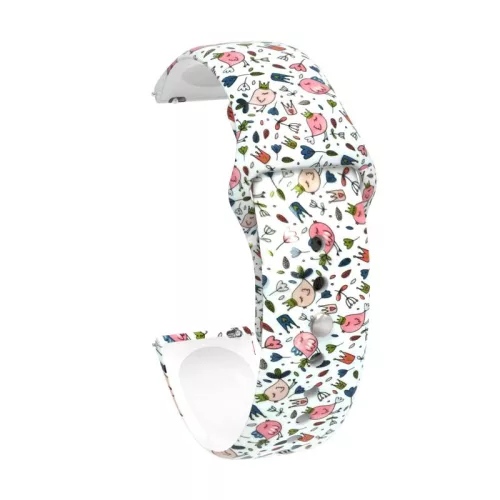 Painted 20mm szilikon okosóra pótszíj