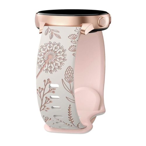 Engraved1 20mm lézergravírozott szilikon pótszíj