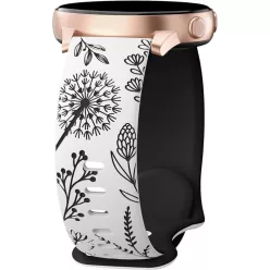 Amazfit 20mm lézergravírozott szilikon pótszíj