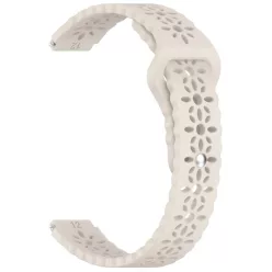   Xiaomi Smart Band 8/9/10 lézergravírozott szilikon okoskarkötő pótszíj - csillagfény (napraforgó minta)