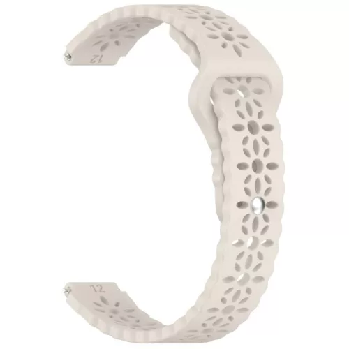 Xiaomi Smart Band 8/9/10 lézergravírozott szilikon okoskarkötő pótszíj - csillagfény (napraforgó minta)
