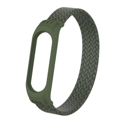 Xiaomi Mi Band 3/4/5/6 szövet pótszíj keretvédővel
