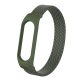 Xiaomi Mi Band 3/4/5/6 szövet pótszíj keretvédővel