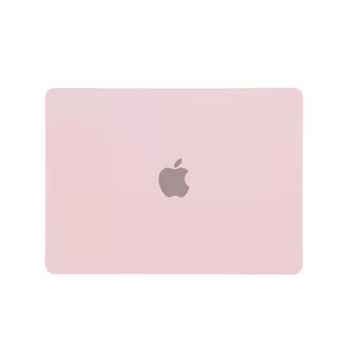 Apple MacBook Air 15.3" matt színű védőtok (2023–2026 / M2, M3, M4, M5) – Kvarcrózsaszín