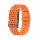 NUBO-S3 aktivitásmérő narancssárga szilikon pótszíj