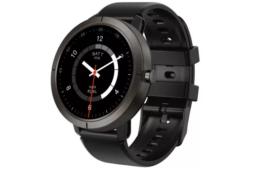 NUBO76 GPS okosóra AMOLED kijelzővel - fekete