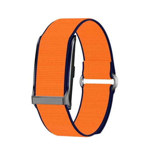 NUBO-S3 okoskarkötő aktivitásmérő - narancs szövet szíjjal