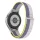 Samsung Galaxy Watch 4/5/6/7 tépőzáras szövet szíj halványlila – 2. kép