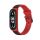 Xiaomi Mi Band 3/4/5/6 szilikon pótszíj keretvédővel